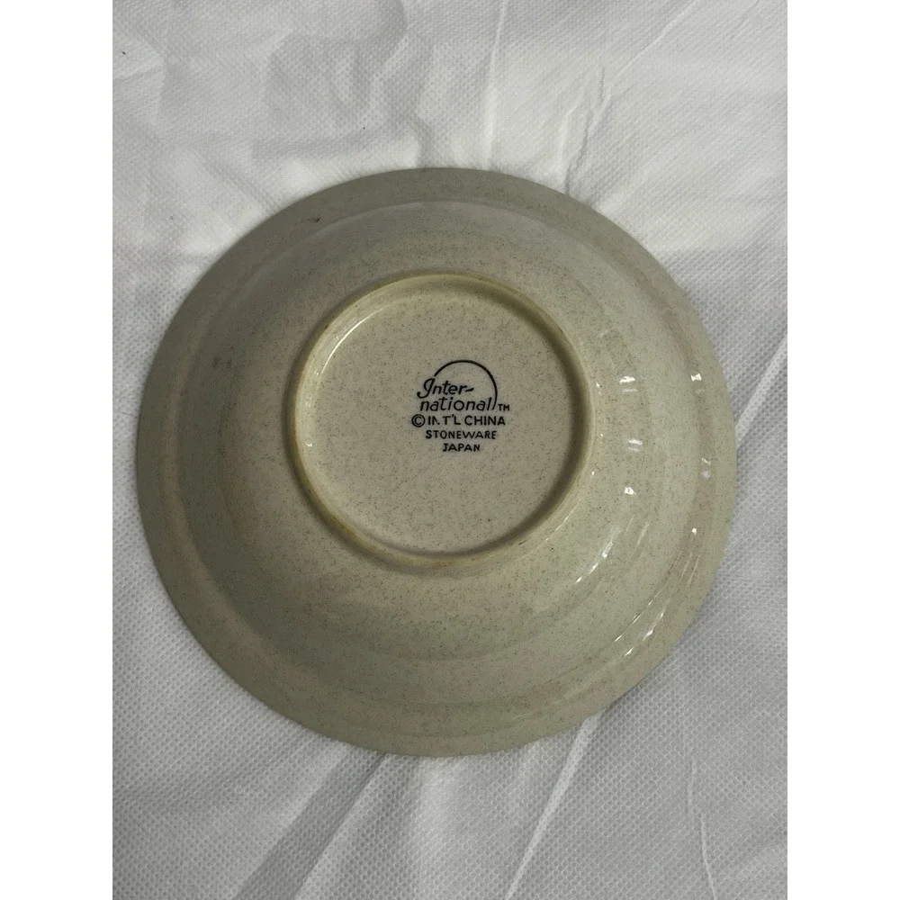 VTG International Tableworks Stoneware  Marmalade Goose Soup Cereal Bowl  2 Pc